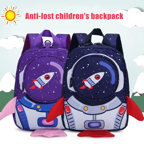 backpack children school bag cartoon 3d rocket kids anti-loss rope daily bagpack for outdoor supply
backpack children school bag cartoon 3d rocket kids anti-loss rope daily bagpack for outdoor supply