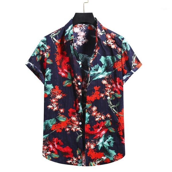 men's casual shirts hawaiian print streetwear short sleeve shirt for men fashion cotton linen button up blouse chemise homme, White;black
men's casual shirts hawaiian print streetwear short sleeve shirt for men fashion cotton linen button up blouse chemise homme, White;black