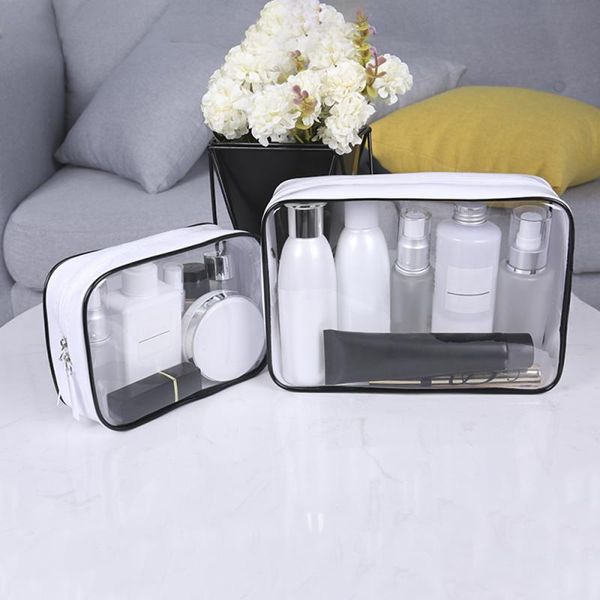 cosmetic bags & cases transparent bag pvc waterproof durable women home travel makeup portable wash beauty kit storage
cosmetic bags & cases transparent bag pvc waterproof durable women home travel makeup portable wash beauty kit storage