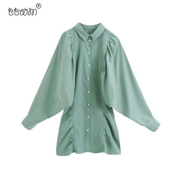 casual dresses 2021 women elegant fashion pleated loose mini dress vintage long sleeve button-up shirt vestidos mujer, Black;gray
casual dresses 2021 women elegant fashion pleated loose mini dress vintage long sleeve button-up shirt vestidos mujer, Black;gray