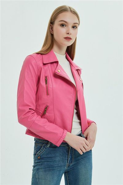 running jackets v6220 -spring and autumn leather women's short fit pu lapel fashion small locomotive jacket korean coat, Black;red
running jackets v6220 -spring and autumn leather women's short fit pu lapel fashion small locomotive jacket korean coat, Black;red