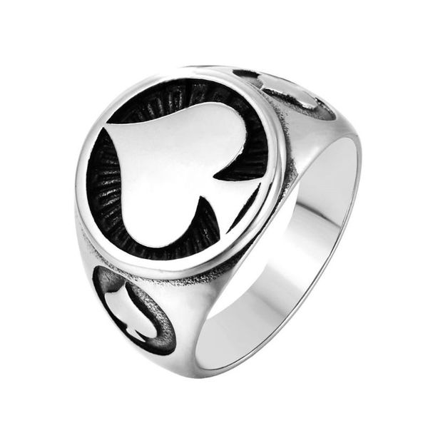 wedding rings vintage stainless steel playing card heart hip-hop punk mens womens ring, Slivery;golden
wedding rings vintage stainless steel playing card heart hip-hop punk mens womens ring, Slivery;golden