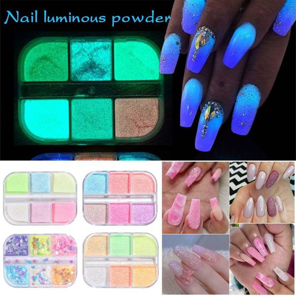 nail glitter 1 box of powder shines in the dark for decoration luminous shining diy art decorations, Silver;gold
nail glitter 1 box of powder shines in the dark for decoration luminous shining diy art decorations, Silver;gold