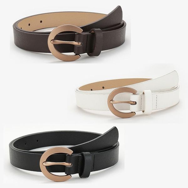 belts 2021 fashion alloy pin buckle women belt simple decoration shirt dress waistband casual jeans ladies drop, Black;brown
belts 2021 fashion alloy pin buckle women belt simple decoration shirt dress waistband casual jeans ladies drop, Black;brown