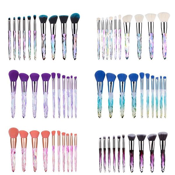 makeup brushes 10pcs/set crystal powder foundation eyeshadow eyebrow cosmetics for face fan make up brush set
makeup brushes 10pcs/set crystal powder foundation eyeshadow eyebrow cosmetics for face fan make up brush set