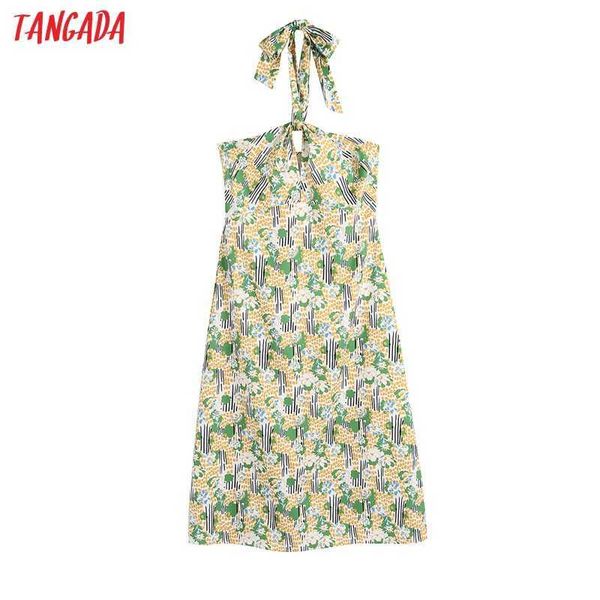 tangada fashion flowers print halter dresses for women back bow female casual beach dress ce189 210609, Black;gray
tangada fashion flowers print halter dresses for women back bow female casual beach dress ce189 210609, Black;gray