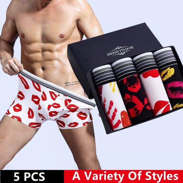 underpants 2021 men 5pcs underwear boxer shorts breathable trend pants, Black;white
underpants 2021 men 5pcs underwear boxer shorts breathable trend pants, Black;white