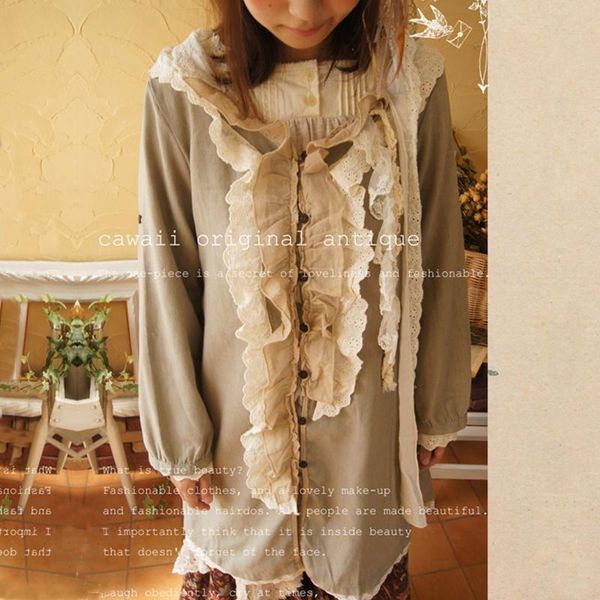 women's jackets mori girl cardigan multi-layer tassel light jacket women sweet lace hollowed long sleeve female thin autumn coats t382, Black;brown
women's jackets mori girl cardigan multi-layer tassel light jacket women sweet lace hollowed long sleeve female thin autumn coats t382, Black;brown