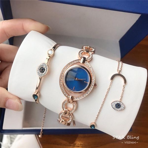earrings & necklace brand s jewelry sets of 3 eye the devil watch clock zircon rose bangle blue long tassel pendant gift female, Silver
earrings & necklace brand s jewelry sets of 3 eye the devil watch clock zircon rose bangle blue long tassel pendant gift female, Silver