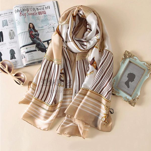 scarves beach striped scarf women's silk chiffon cover up travel vacation foulard echarpe elegant lady's neckercheif shawl long, Blue;gray
scarves beach striped scarf women's silk chiffon cover up travel vacation foulard echarpe elegant lady's neckercheif shawl long, Blue;gray