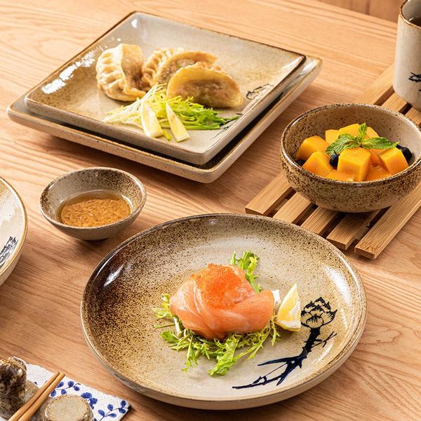 dishes & plates japanese retro ceramic rice noodle bowl serving decorative cake dinner household vaisselle tableware df50zc
dishes & plates japanese retro ceramic rice noodle bowl serving decorative cake dinner household vaisselle tableware df50zc