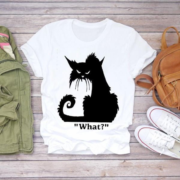 cartoon cat harajuku fashion womens t shirt animal halloween print graphic ladies female tee, White
cartoon cat harajuku fashion womens t shirt animal halloween print graphic ladies female tee, White