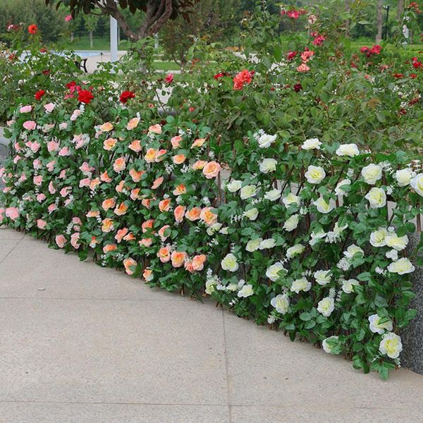 fencing, trellis & gates artificial wooden green vines expanding retractable simulation fence climbing leaf garden decoration for balcony
fencing, trellis & gates artificial wooden green vines expanding retractable simulation fence climbing leaf garden decoration for balcony