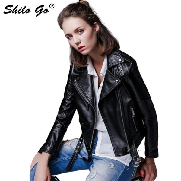 women's jackets leather jacket autumn fashion sheepskin genuine metal button epaulet lapel river belt zipper, Black;brown
women's jackets leather jacket autumn fashion sheepskin genuine metal button epaulet lapel river belt zipper, Black;brown