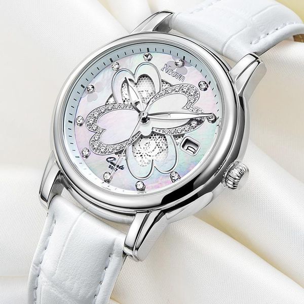 wristwatches nesun brand ladies luxury fashion trend waterproof quartz watch business casual luminous pointer calendar watches, Slivery;brown
wristwatches nesun brand ladies luxury fashion trend waterproof quartz watch business casual luminous pointer calendar watches, Slivery;brown