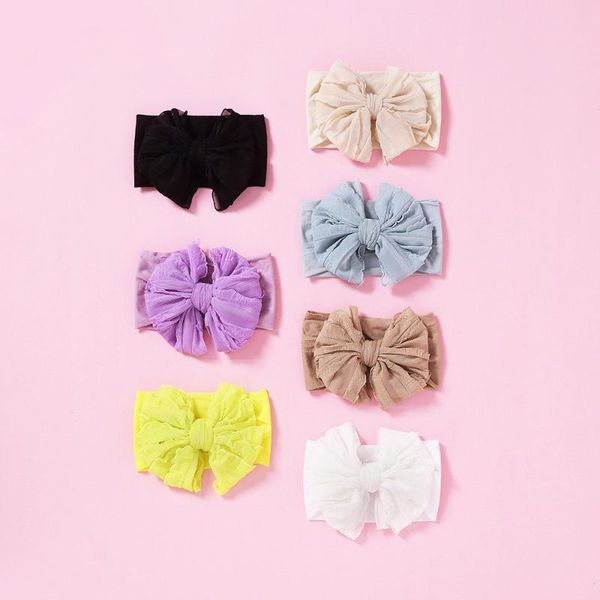 hair accessories 1 pc large bow nylon baby headbands born infant toddler hairbands and child kids ornaments headwrap, Slivery;white
hair accessories 1 pc large bow nylon baby headbands born infant toddler hairbands and child kids ornaments headwrap, Slivery;white