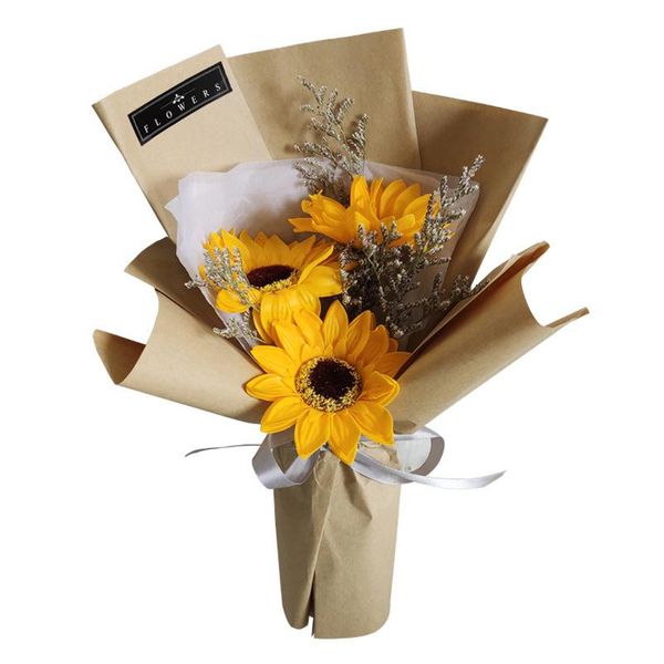 decorative flowers & wreaths 3 pieces sunflower soap bouquet po props tote bag packaging teacher gift simulation diy wedding party decoratio
decorative flowers & wreaths 3 pieces sunflower soap bouquet po props tote bag packaging teacher gift simulation diy wedding party decoratio
