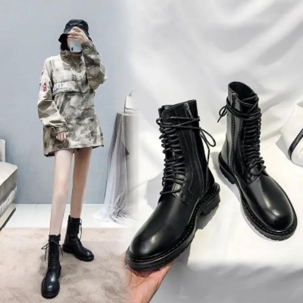 boots fashion women's british style wild work thin 2021 autumn trend motorcycle women1, Black
boots fashion women's british style wild work thin 2021 autumn trend motorcycle women1, Black