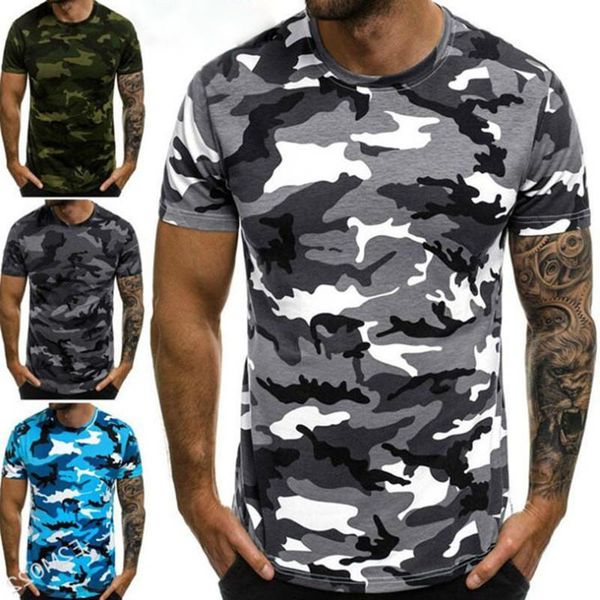 men's t-shirts summer tight-fitting pullover blouse round neck camouflage printed short-sleeved sports t-shirt casual slim fit, White;black
men's t-shirts summer tight-fitting pullover blouse round neck camouflage printed short-sleeved sports t-shirt casual slim fit, White;black