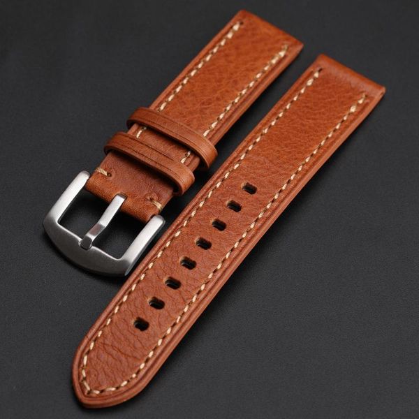 watch bands hand-made leather 20 22mm orange yyellow soft calfskin retro distressed suitable for outdoor mountaineering men's bracelet, Black;brown
watch bands hand-made leather 20 22mm orange yyellow soft calfskin retro distressed suitable for outdoor mountaineering men's bracelet, Black;brown