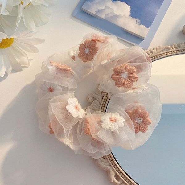 sweet embroidered flowers mesh romantic female scrunchies blue string transparent tulle organza accessory bows for hair, Golden;white
sweet embroidered flowers mesh romantic female scrunchies blue string transparent tulle organza accessory bows for hair, Golden;white