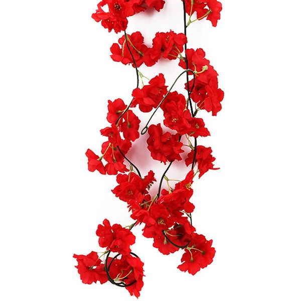 decorative flowers & wreaths rattan simulation sakura cherry blossoms vine for wedding home showcase artificial fake flower decor
decorative flowers & wreaths rattan simulation sakura cherry blossoms vine for wedding home showcase artificial fake flower decor