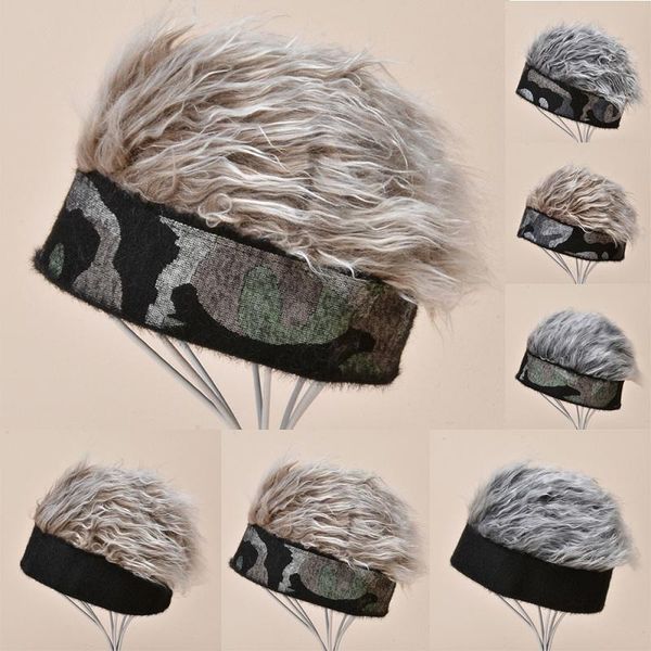 beanies wig hat european american men women street spoof design no eaves melon skin rogue landlord bob fashion hip hop cap
beanies wig hat european american men women street spoof design no eaves melon skin rogue landlord bob fashion hip hop cap