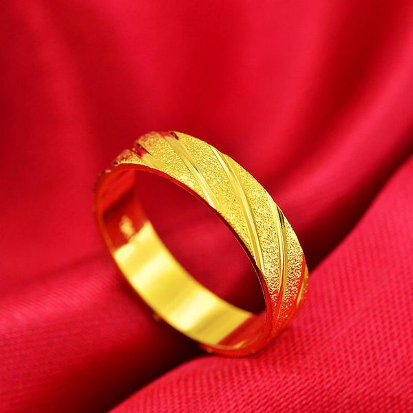wedding rings brass 24k gold plated ring couples frosted twill carving mens womens fashion daily wear jewelry unisex, Slivery;golden
wedding rings brass 24k gold plated ring couples frosted twill carving mens womens fashion daily wear jewelry unisex, Slivery;golden