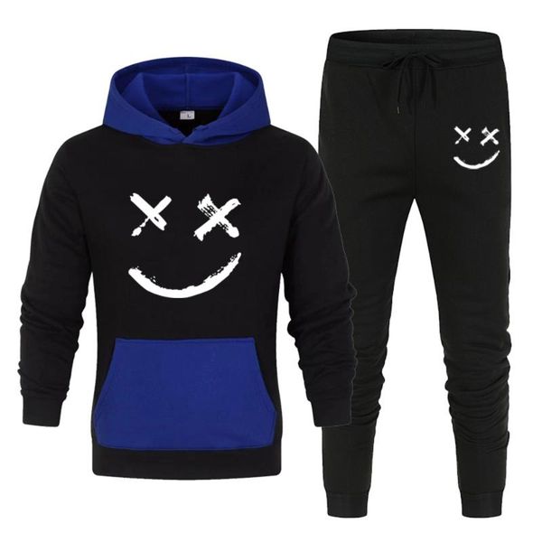 jogging clothing 2021 men sets hoodies+pant 2pc splice brand fashion sweatshirt outdoor jogger sport suit sportswear boys tracksuit, Black;red 
jogging clothing 2021 men sets hoodies+pant 2pc splice brand fashion sweatshirt outdoor jogger sport suit sportswear boys tracksuit, Black;red