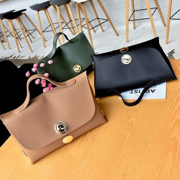 lychee pattern handbag korean version solid pu women's 2021 versatile boston portable trendy
lychee pattern handbag korean version solid pu women's 2021 versatile boston portable trendy