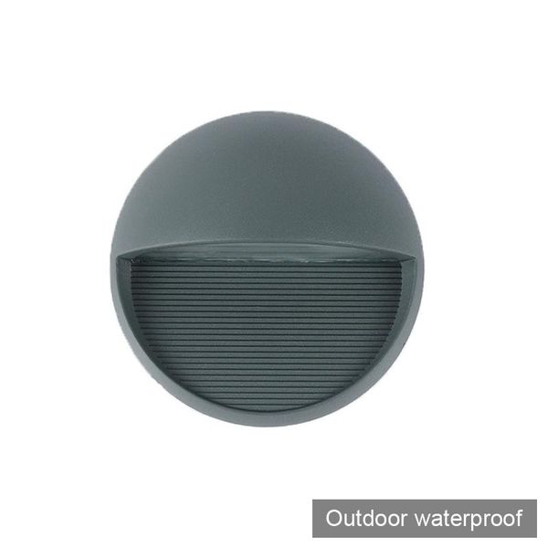 outdoor wall lamps 2 pieces europe modern simple style waterproof led lamp step light half round fixture 
outdoor wall lamps 2 pieces europe modern simple style waterproof led lamp step light half round fixture