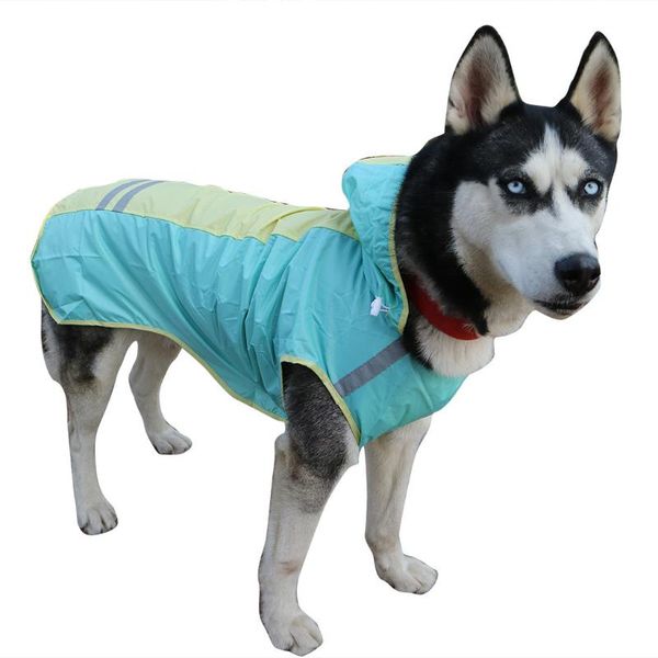 dog apparel raincoat pet high visibility jacket reflective stripes for medium large hoody waterproof clothes 7.5
dog apparel raincoat pet high visibility jacket reflective stripes for medium large hoody waterproof clothes 7.5