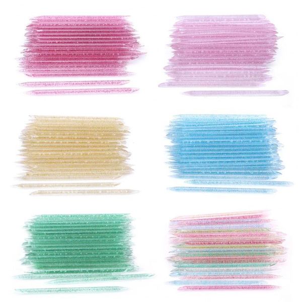 nail brushes 100pcs/bag point drill stick reusable safe ps oblique head faux crystal for, Yellow
nail brushes 100pcs/bag point drill stick reusable safe ps oblique head faux crystal for, Yellow