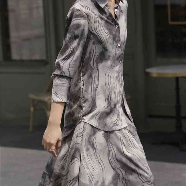 casual dresses autumn ink painting high waist skirt women a line vintage knee length desinger ladies print fashion clothing 009j, Black;gray
casual dresses autumn ink painting high waist skirt women a line vintage knee length desinger ladies print fashion clothing 009j, Black;gray