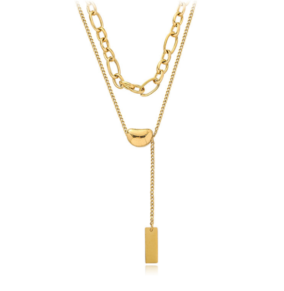 pendant necklaces 316l stainless steel english letter necklace personality fashion net red hip hop titanium non-fading simple, Silver
pendant necklaces 316l stainless steel english letter necklace personality fashion net red hip hop titanium non-fading simple, Silver