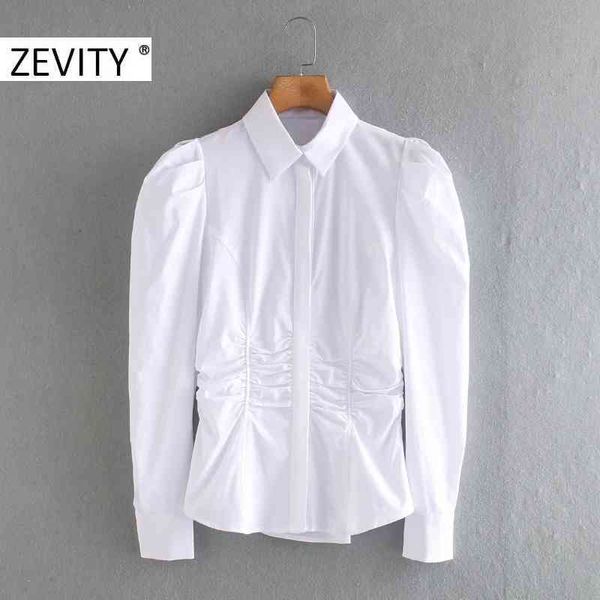 zevity women fashion pleats puff sleeve casual slim smock chic blouse lady waist press pleat blusas femininas shirts ls7237 210419, White
zevity women fashion pleats puff sleeve casual slim smock chic blouse lady waist press pleat blusas femininas shirts ls7237 210419, White