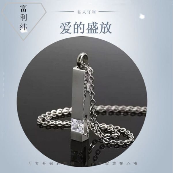 stainless steel deep necklace can be opened with twelve color zircon mosaic fashion pendant engraved perfume bottle pendant., Black
stainless steel deep necklace can be opened with twelve color zircon mosaic fashion pendant engraved perfume bottle pendant., Black