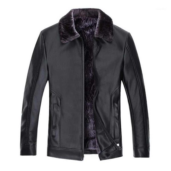 men's fur & faux 2021 winter men business casual warm leather jacket pu jaqueta clothing masculino abrigos inverno casacas kurtka erkek, Black
men's fur & faux 2021 winter men business casual warm leather jacket pu jaqueta clothing masculino abrigos inverno casacas kurtka erkek, Black