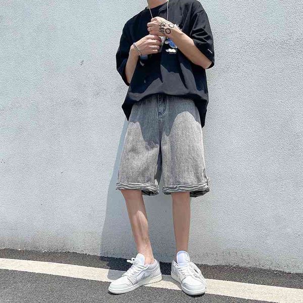 men's jeans summer striped denim shorts fashion retro men streetwear loose hip-hop straight mens s-2xl j6gh, Blue
men's jeans summer striped denim shorts fashion retro men streetwear loose hip-hop straight mens s-2xl j6gh, Blue