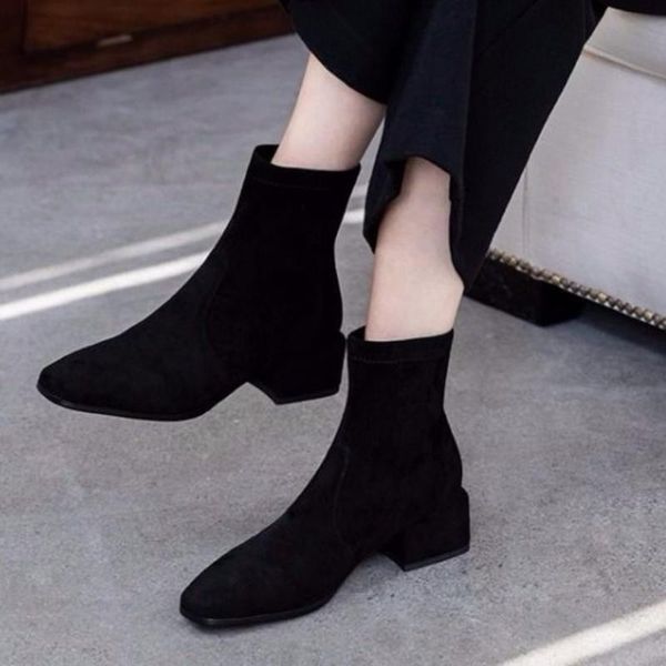 boots shoes for women spring autumn winter high women's elastic zapatillas mujer chaussure femme, Black
boots shoes for women spring autumn winter high women's elastic zapatillas mujer chaussure femme, Black