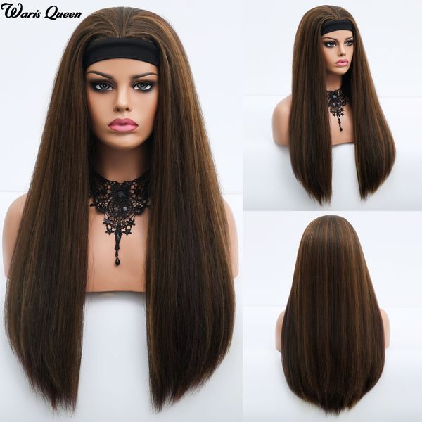 brownombrelongwomensheadbandstraightheatresistantsyntheticwigforblackwomenwithbandnaturalfakehairwigs, Black
brownombrelongwomensheadbandstraightheatresistantsyntheticwigforblackwomenwithbandnaturalfakehairwigs, Black