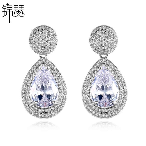 jewelry charm stud bingxuan 2021 women's water drop copper inlaid zircon earrings new korean, Golden
jewelry charm stud bingxuan 2021 women's water drop copper inlaid zircon earrings new korean, Golden
