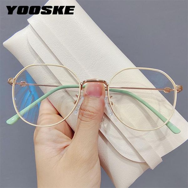 fashion sunglasses frames yooske anti blue light women glasses men metal frame lady trending transparent eyeglasses myopia optical spectacle, Black
fashion sunglasses frames yooske anti blue light women glasses men metal frame lady trending transparent eyeglasses myopia optical spectacle, Black