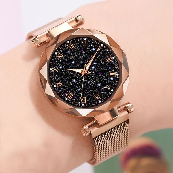 wristwatches 2021 fashion starry sky watches women magnetic luminous hands quartz price drop, Slivery;brown
wristwatches 2021 fashion starry sky watches women magnetic luminous hands quartz price drop, Slivery;brown