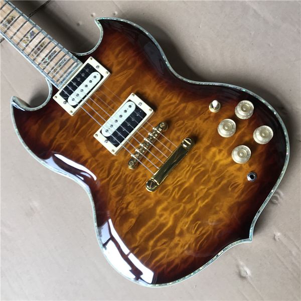 2021 sg electric guitar . the fingerboard color shell is inlaid and wrapped in stripes. new style, hipping
2021 sg electric guitar . the fingerboard color shell is inlaid and wrapped in stripes. new style, hipping