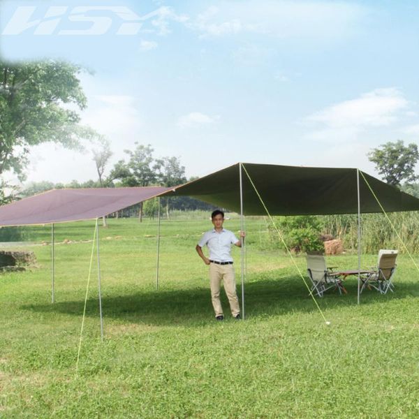 tents and shelters 6*8m anti-sunlight silver coated outdoor super large canopy awning 300d oxford floor cloth
tents and shelters 6*8m anti-sunlight silver coated outdoor super large canopy awning 300d oxford floor cloth