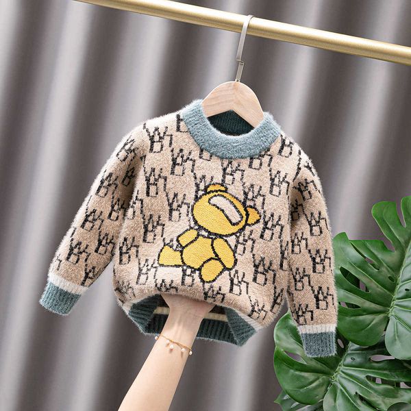 sweater children's boys knitted sweater bottoming shirt autumn style korean fashion trendy round neck pullover y1024, Blue
sweater children's boys knitted sweater bottoming shirt autumn style korean fashion trendy round neck pullover y1024, Blue