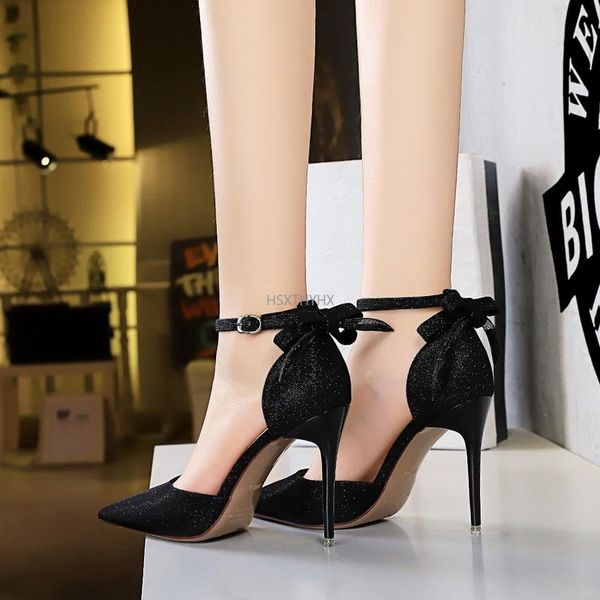 dress shoes women fashion sandals pumps hollow thin heel high heels shallow pointed toe bow knot buckle strap females footwear 2021, Black
dress shoes women fashion sandals pumps hollow thin heel high heels shallow pointed toe bow knot buckle strap females footwear 2021, Black