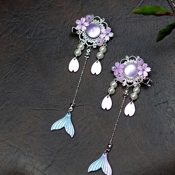 hair clips & barrettes 2 pcs vintage mermaid clip opal girl classical jewelry flower hiar accessories, Golden;silver
hair clips & barrettes 2 pcs vintage mermaid clip opal girl classical jewelry flower hiar accessories, Golden;silver
