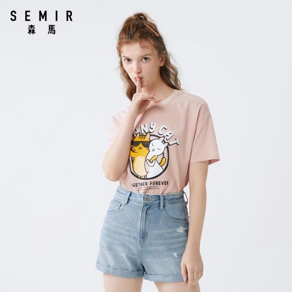 women cotton short-sleeve t-shirt 2021 summer cartoon cute woman breathable and comfortable women's, White
women cotton short-sleeve t-shirt 2021 summer cartoon cute woman breathable and comfortable women's, White